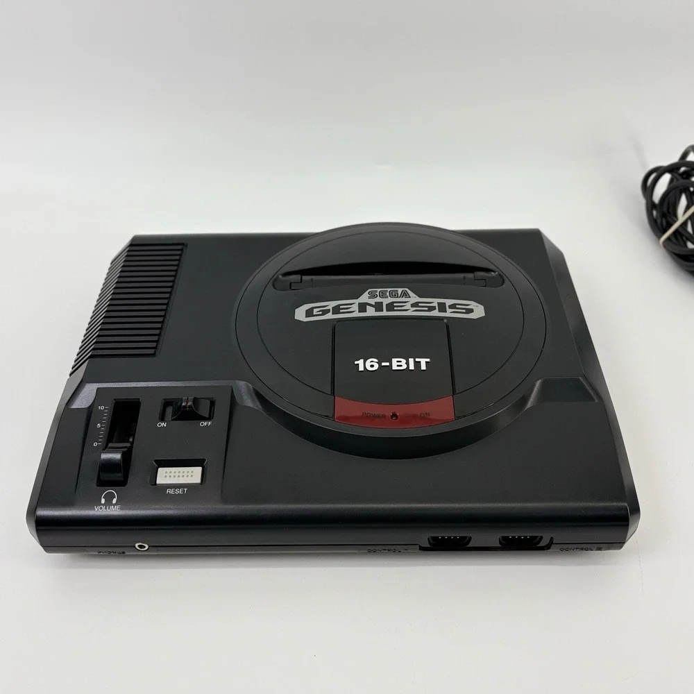 Sega Genesis Model 1 Console 1601 With Sonic 2 - Internally Cleaned Read Ds!
